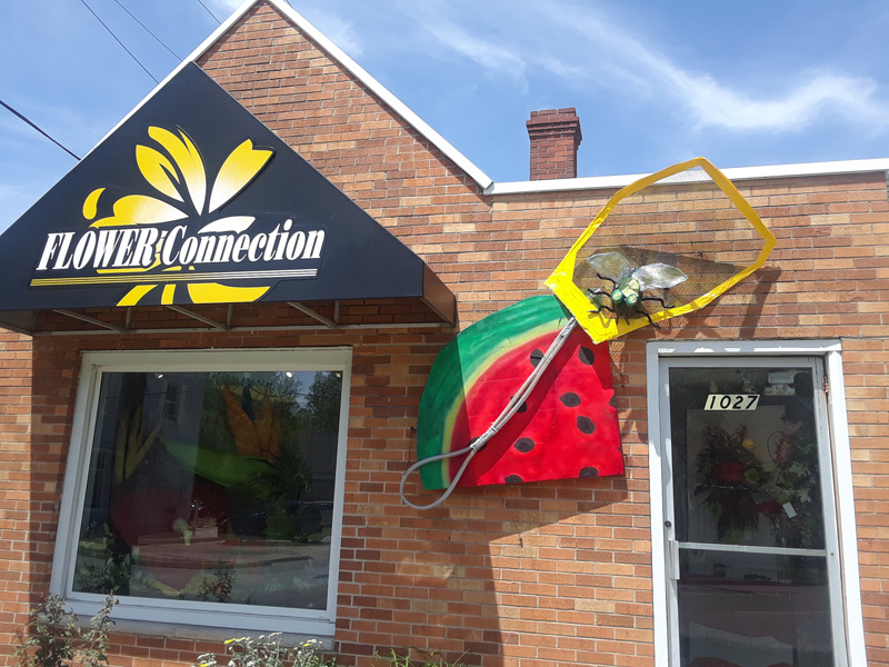 The Flower Connection is a full service florist with a great imagination.